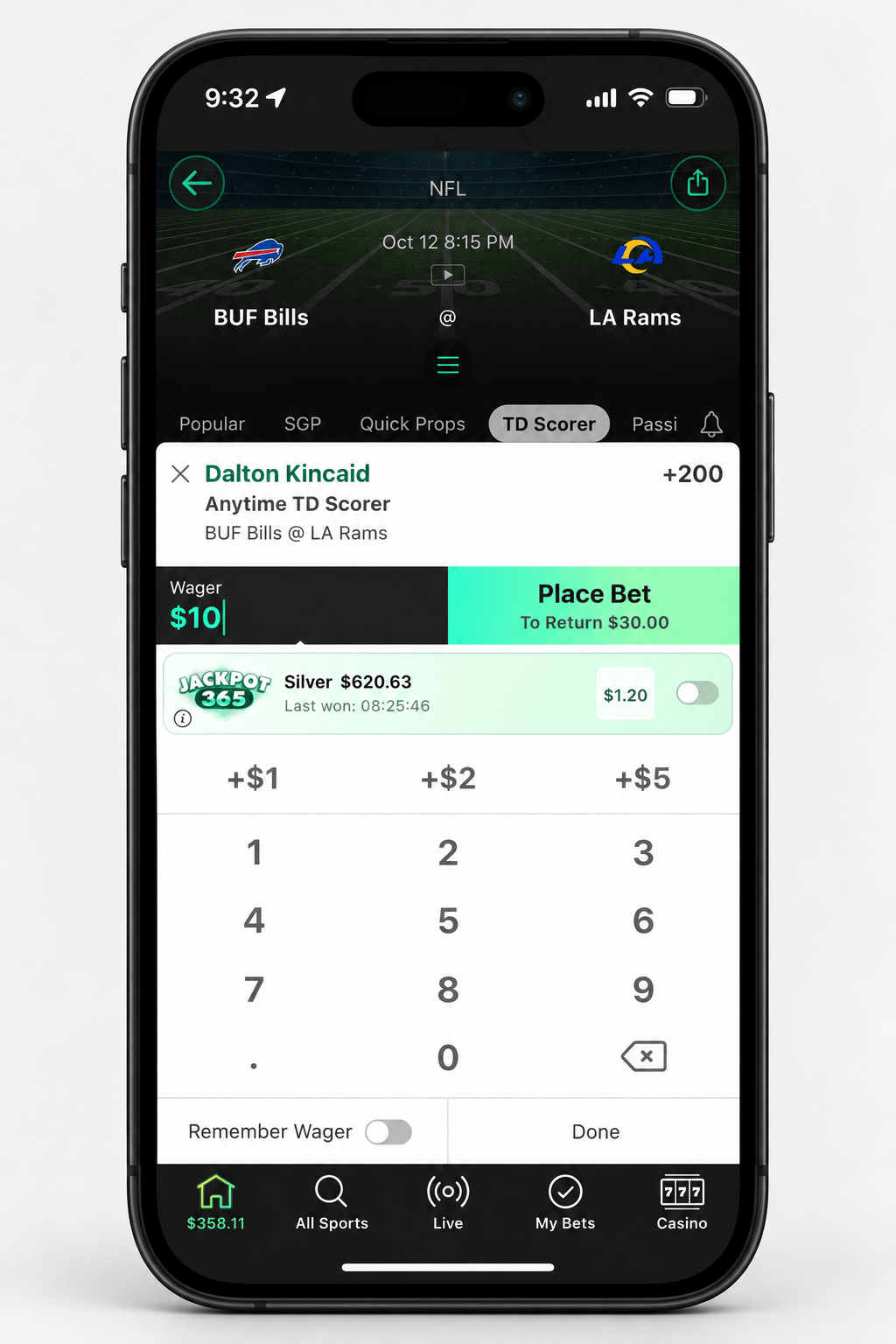 bet365 NFL